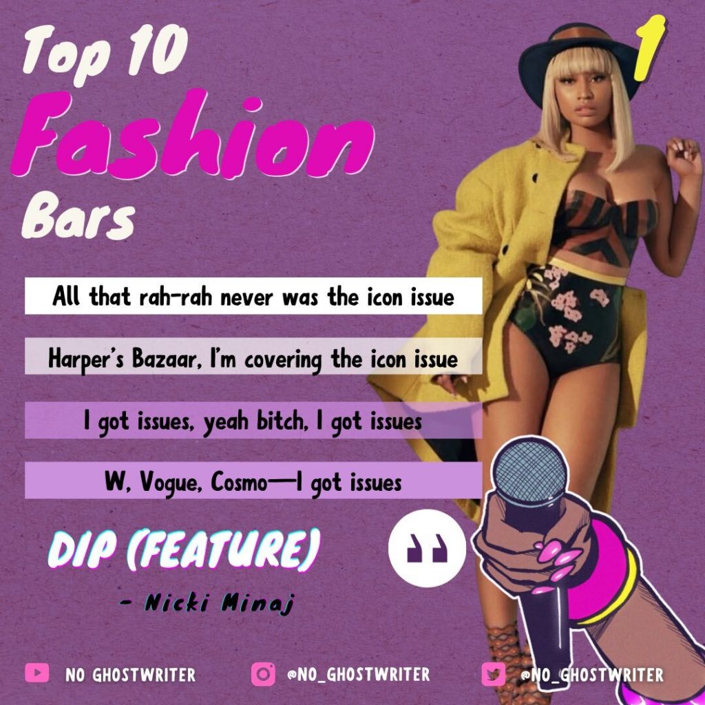 #1: Nicki Minaj - 'Dip' 